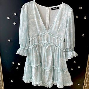 Blue B Collection Floral Mini Dress